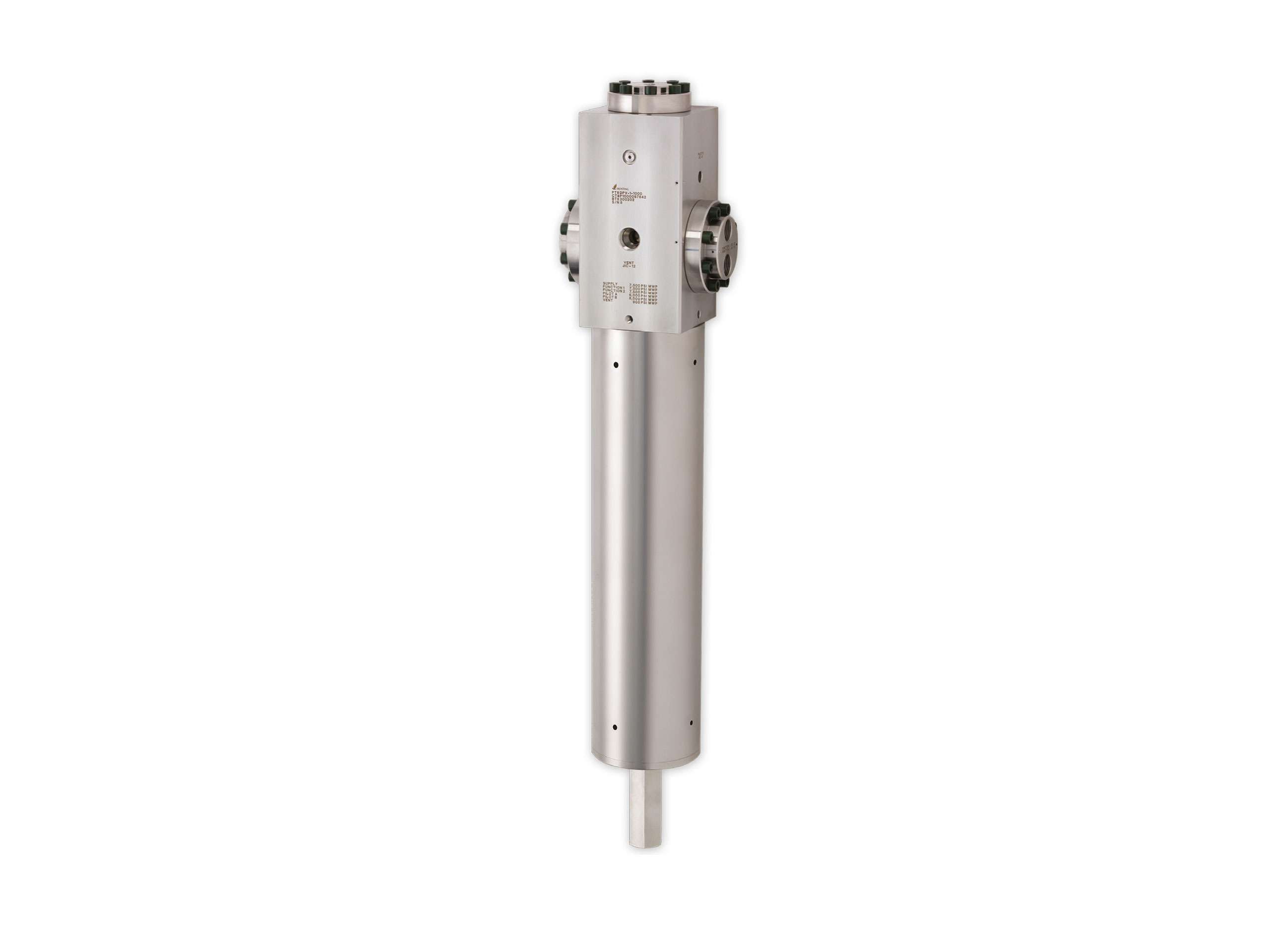 Dual Pilot Valve isolated on white background