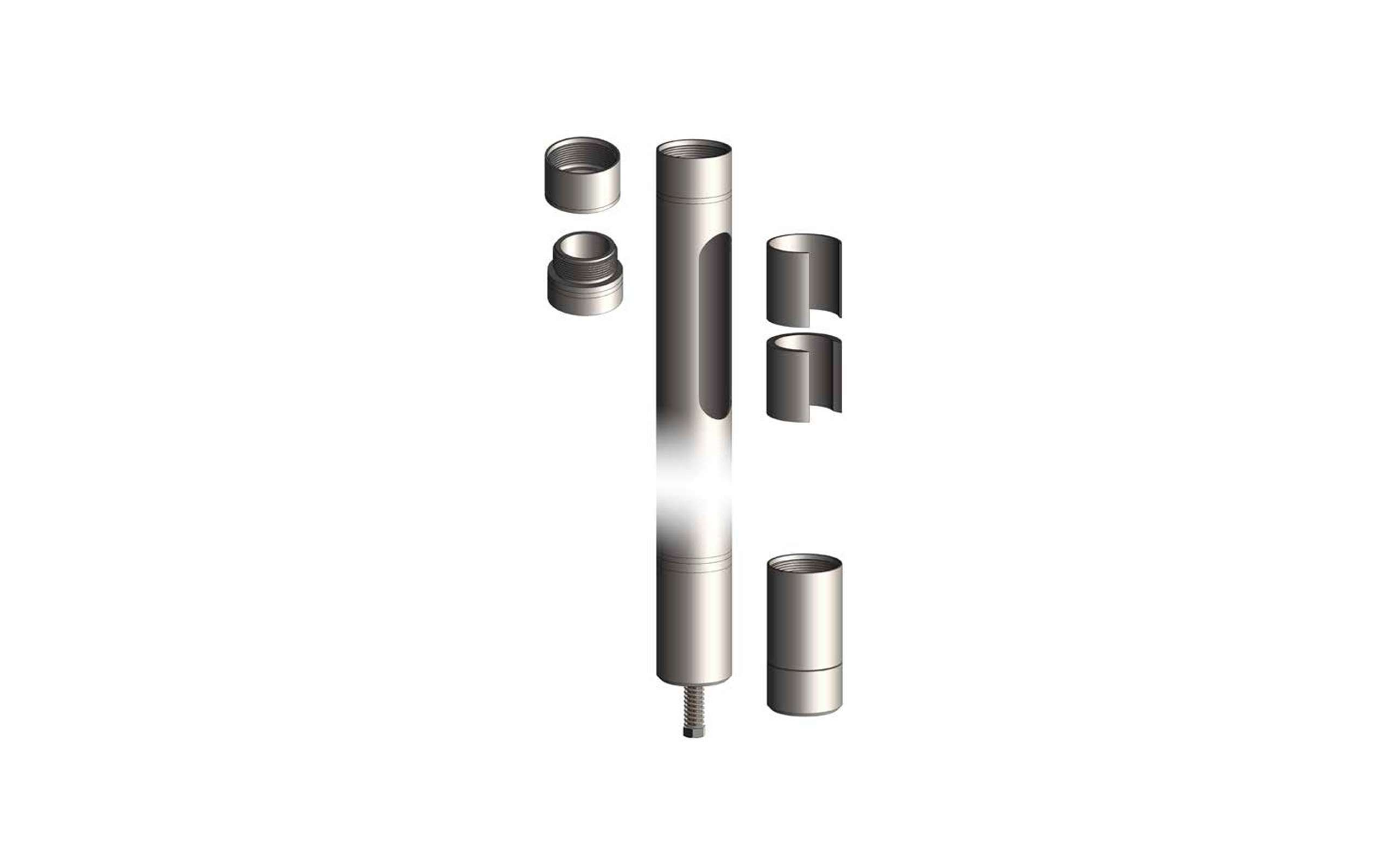 Dump Bailer technical sketch
