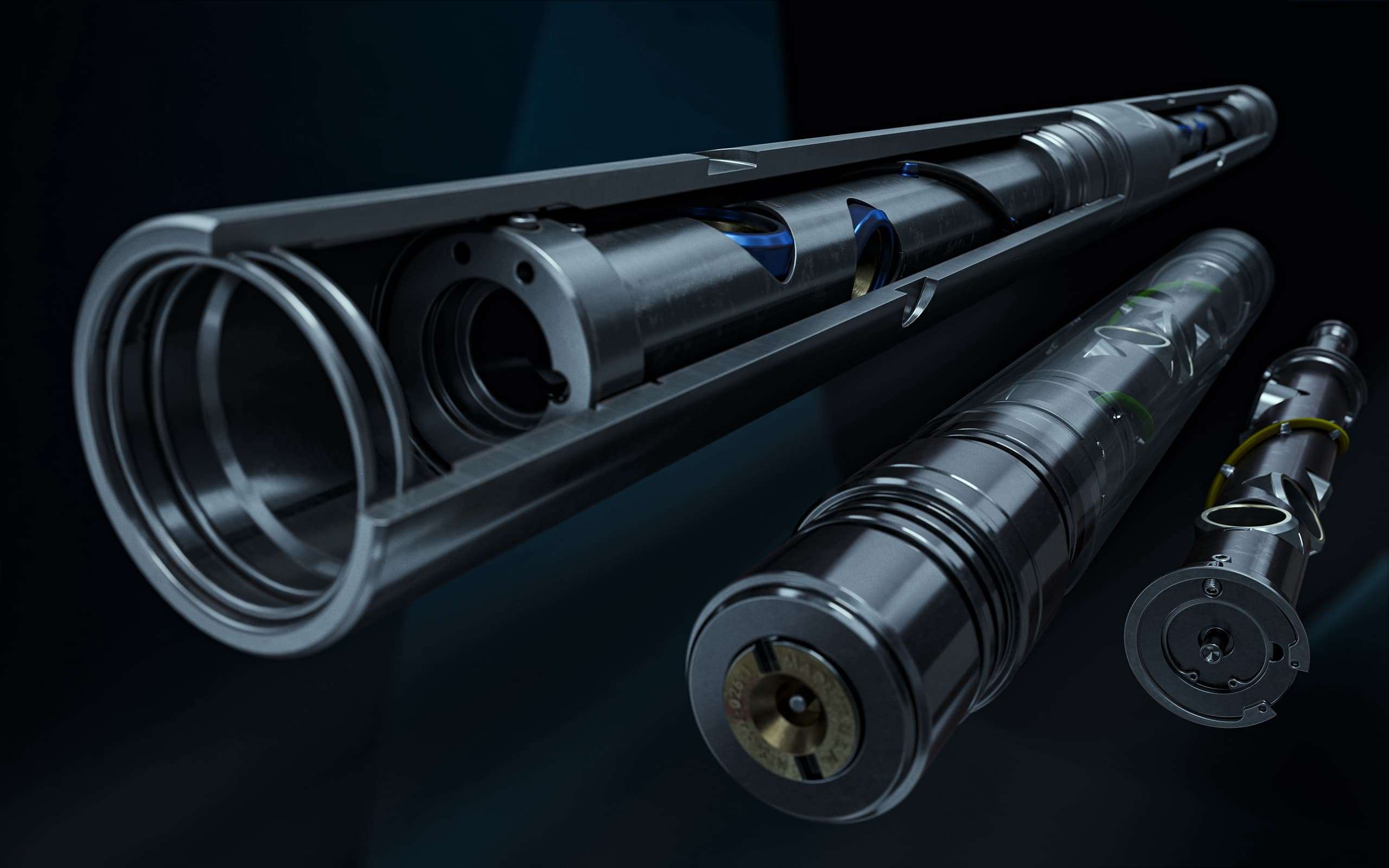 3D rendering of perforating tools