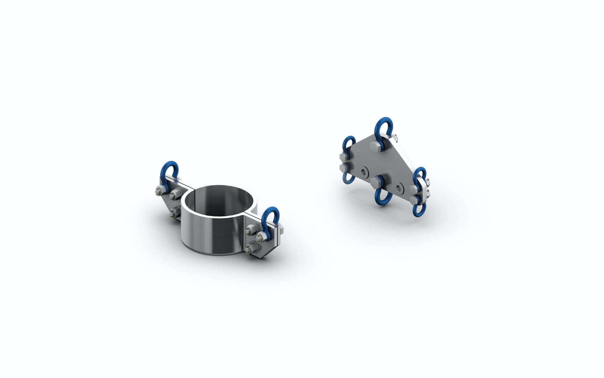 Lifting clamp & spreader bar render