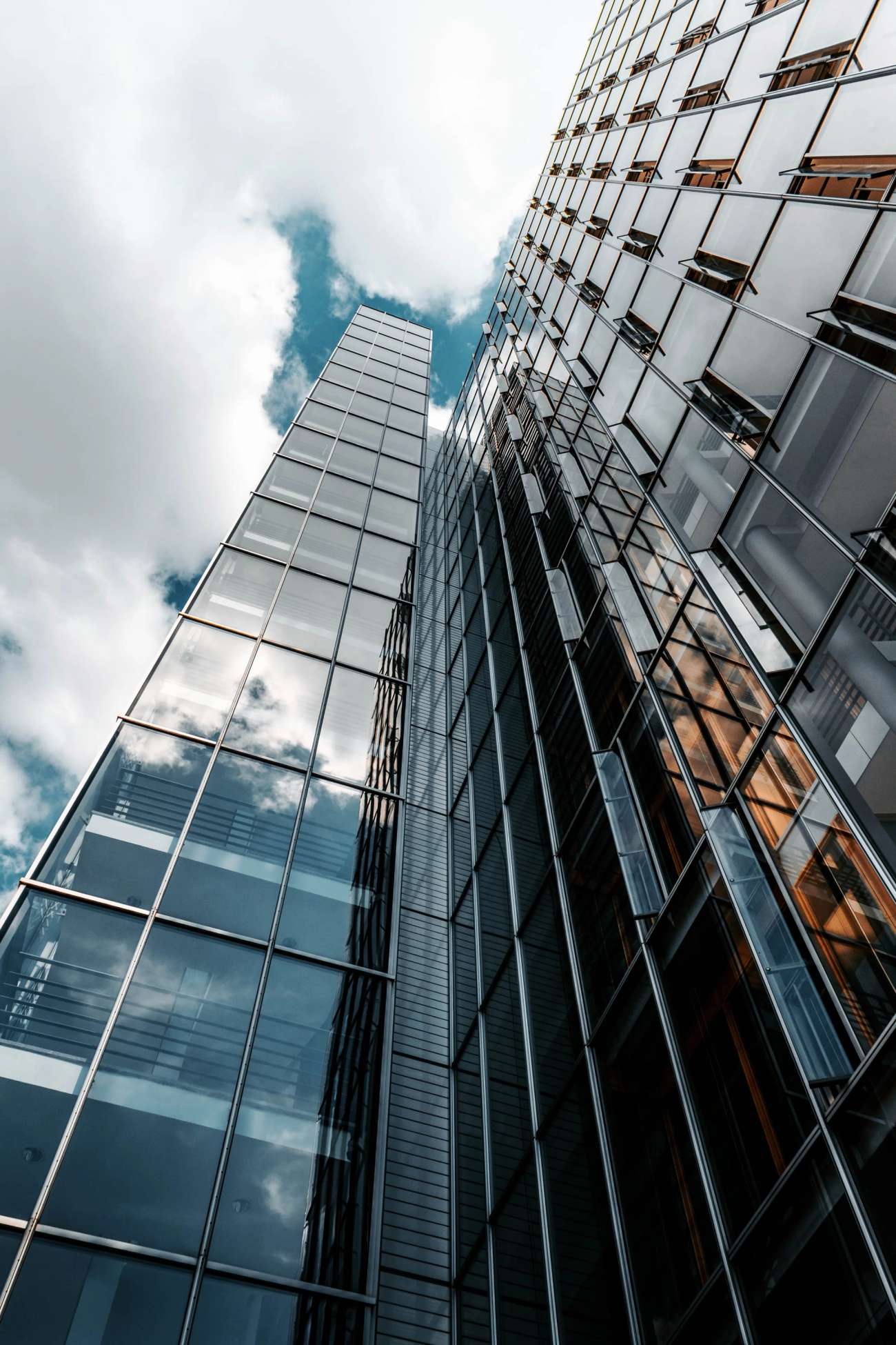 Glass skyscraper