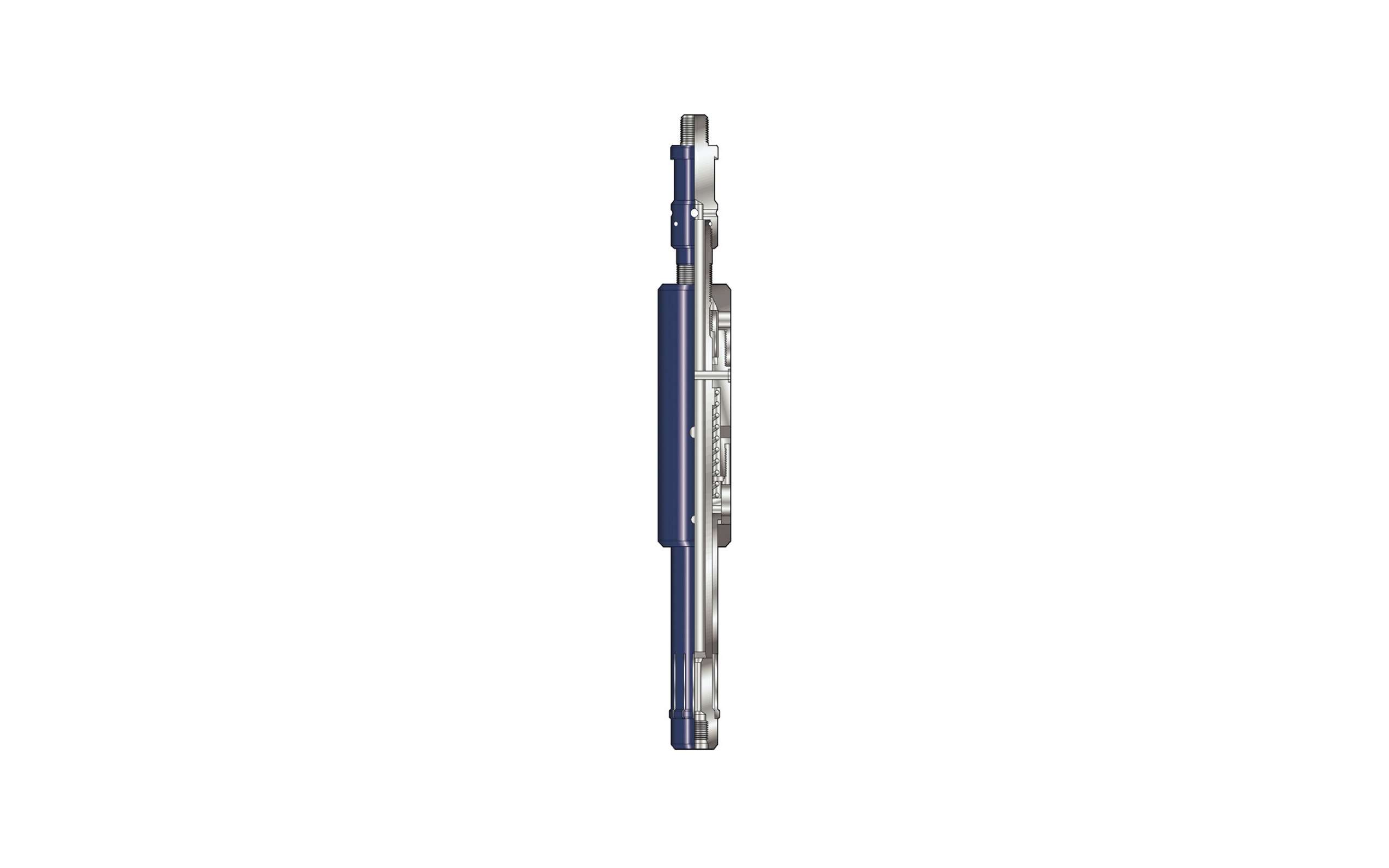 Technical drawing sectioned view